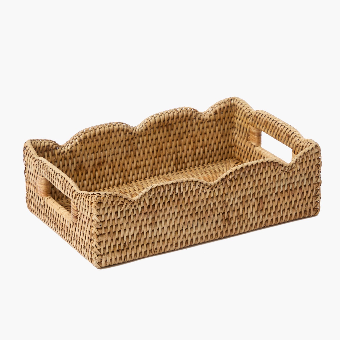 Vassoio piccolo in rattan naturale