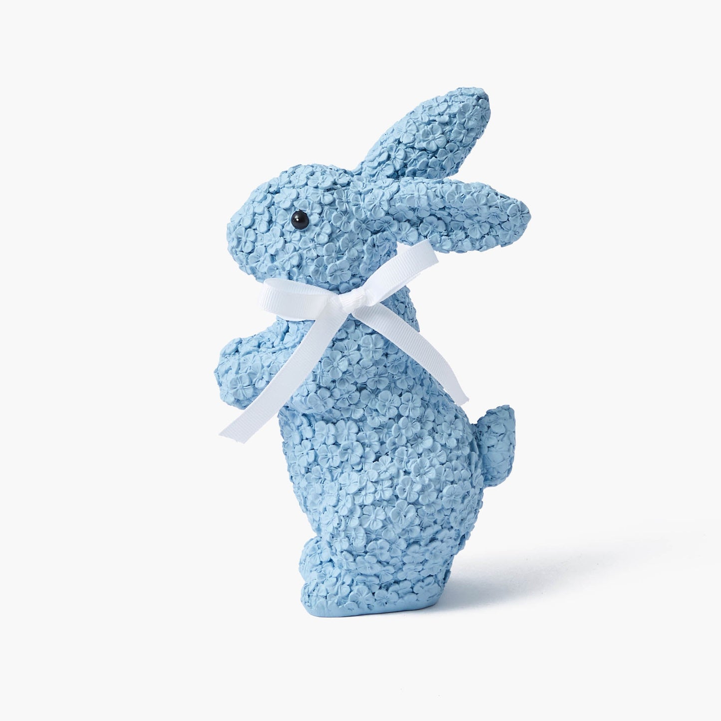 Coniglietto floreale blu (coppia)