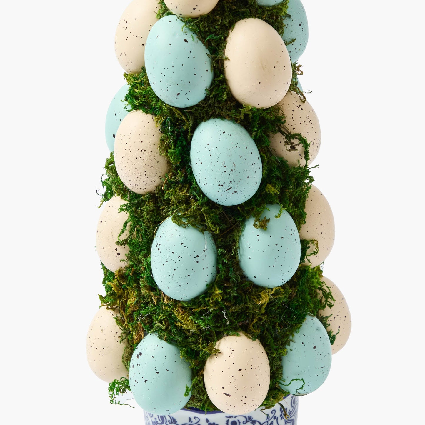 Albero di uova di Pasqua in vaso stile cinese (coppia)