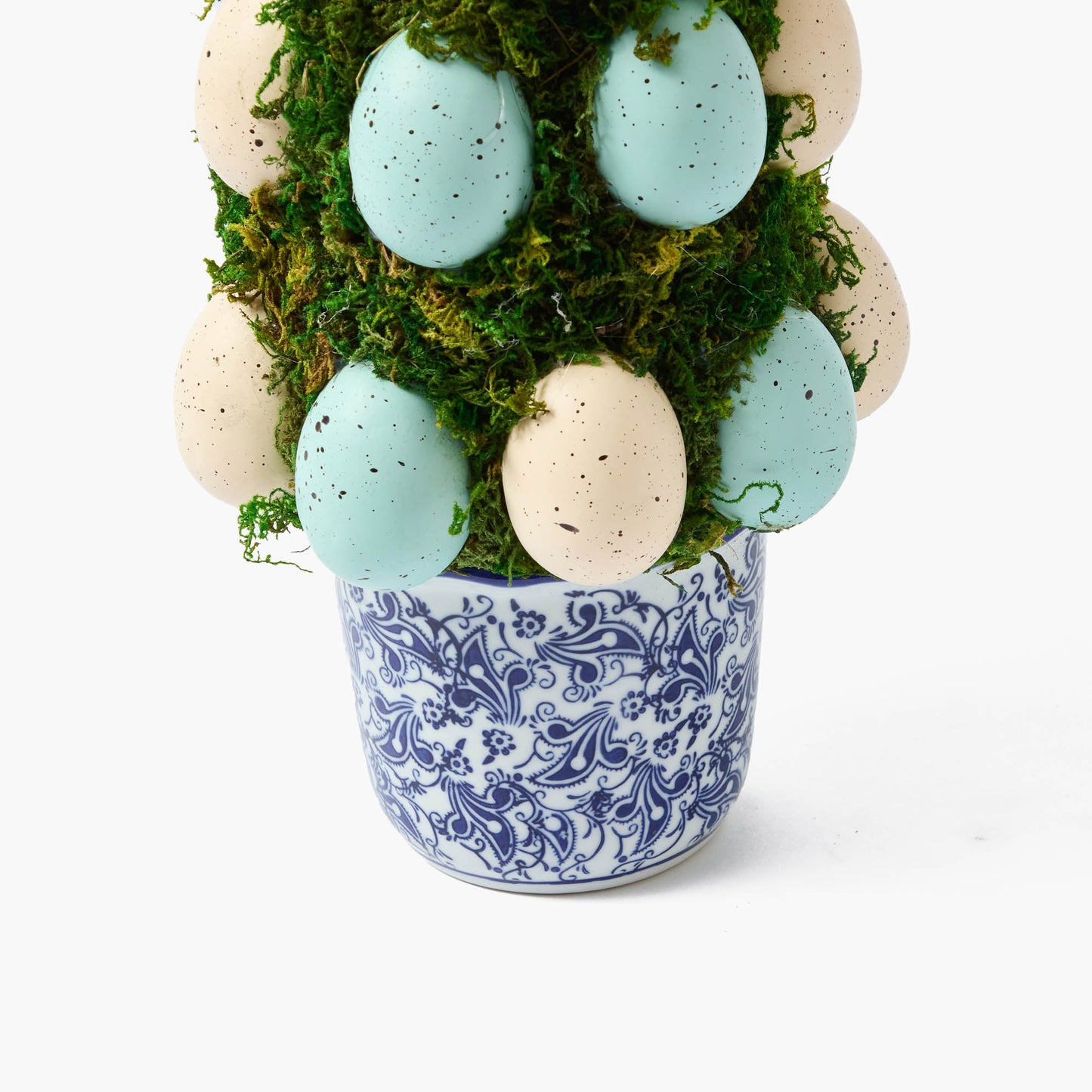 Albero di uova di Pasqua in vaso stile cinese (coppia)
