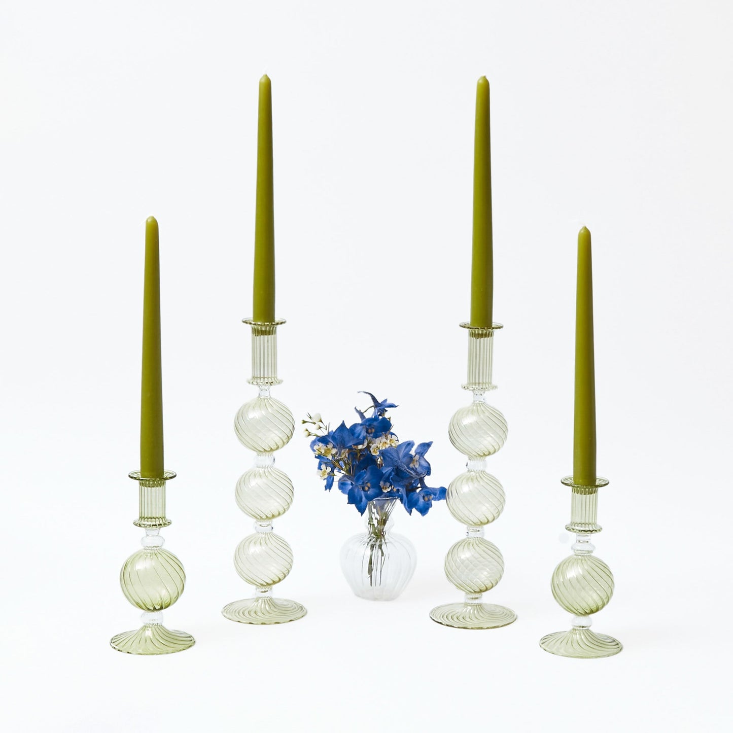 Set di candele Camille Olive (verde mela)