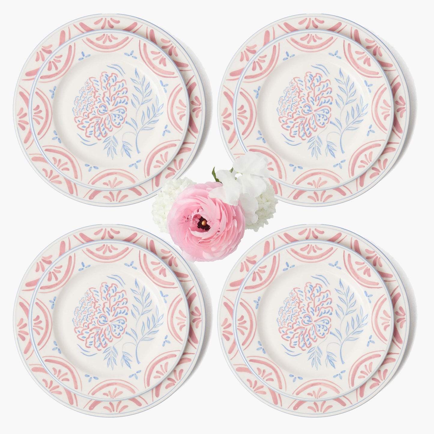 Piatti da portata e antipasti Eliza Floral (set da 8)