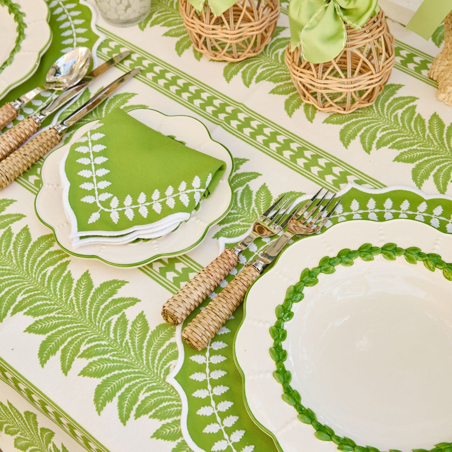 Tovaglioli Green Laurel (set da 4)