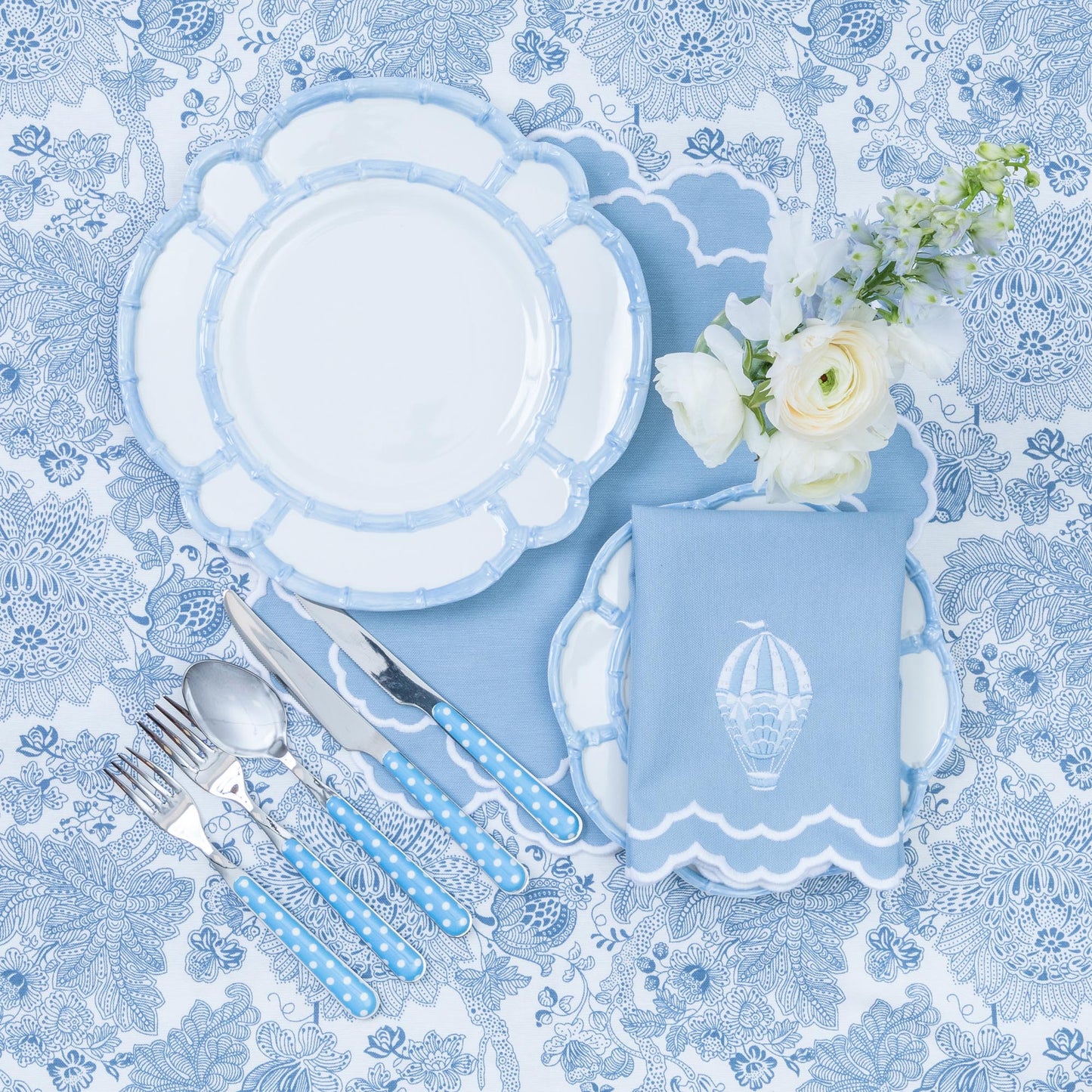Tovagliette Nikki Blue (set da 4)