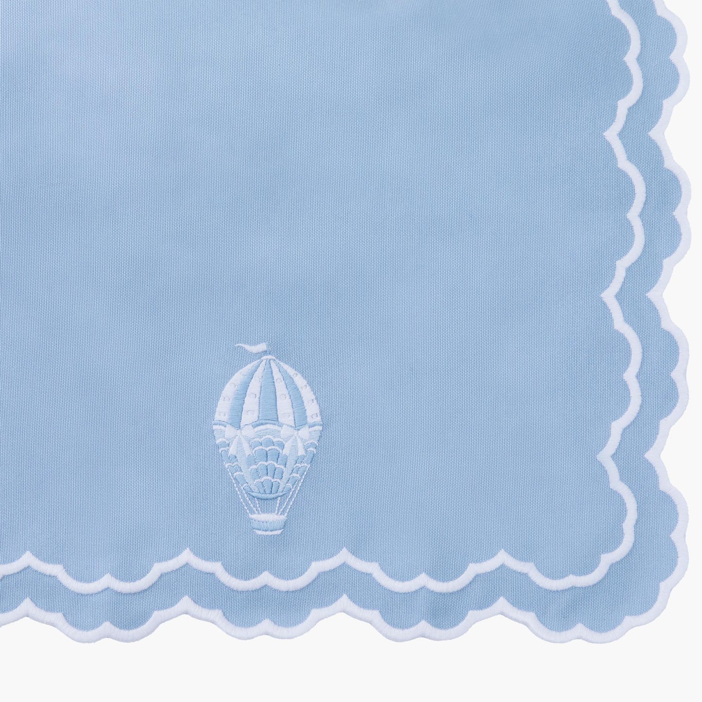 Tovaglioli blu Nikki con mongolfiera (set da 4)
