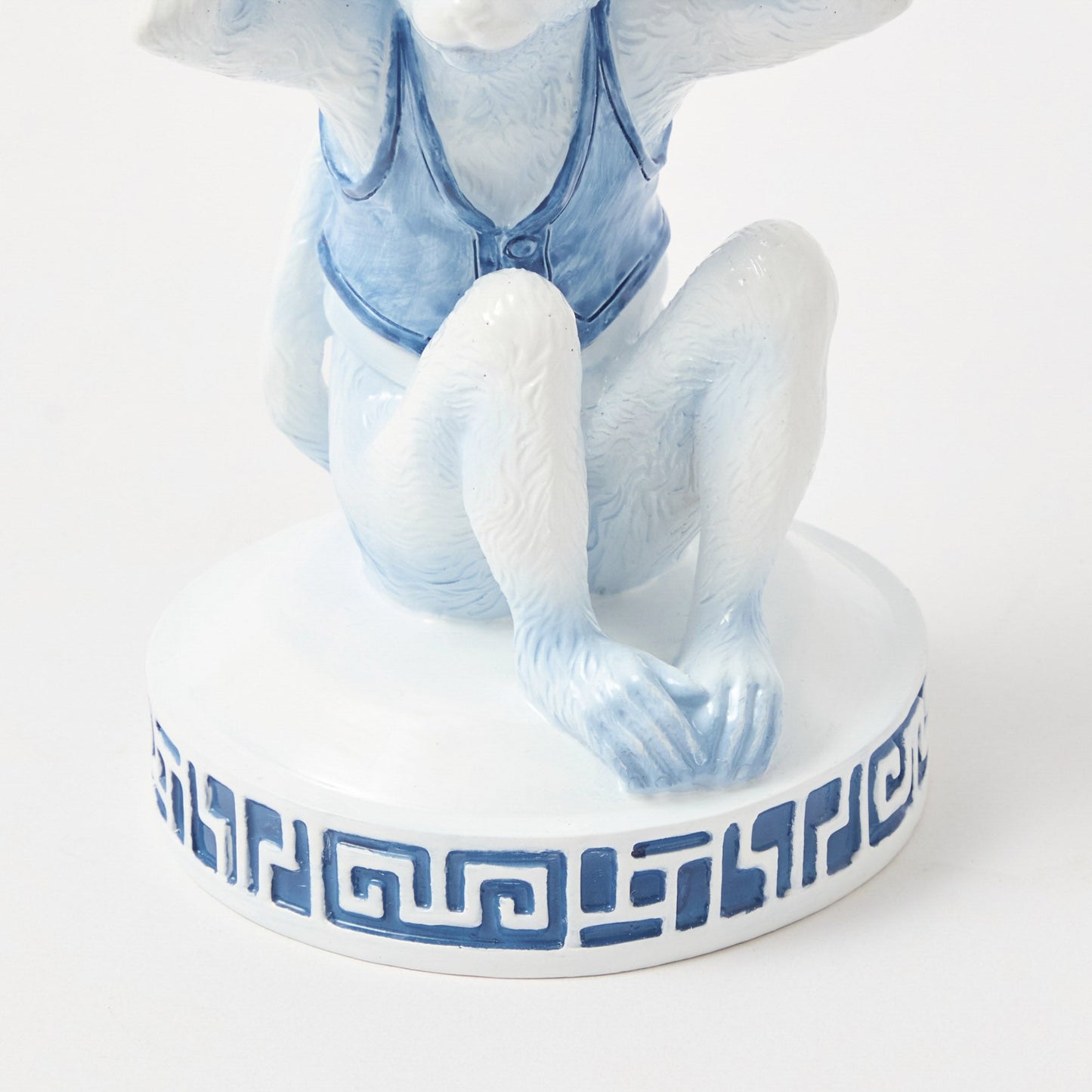 Portacandele Blue Monkey (coppia)