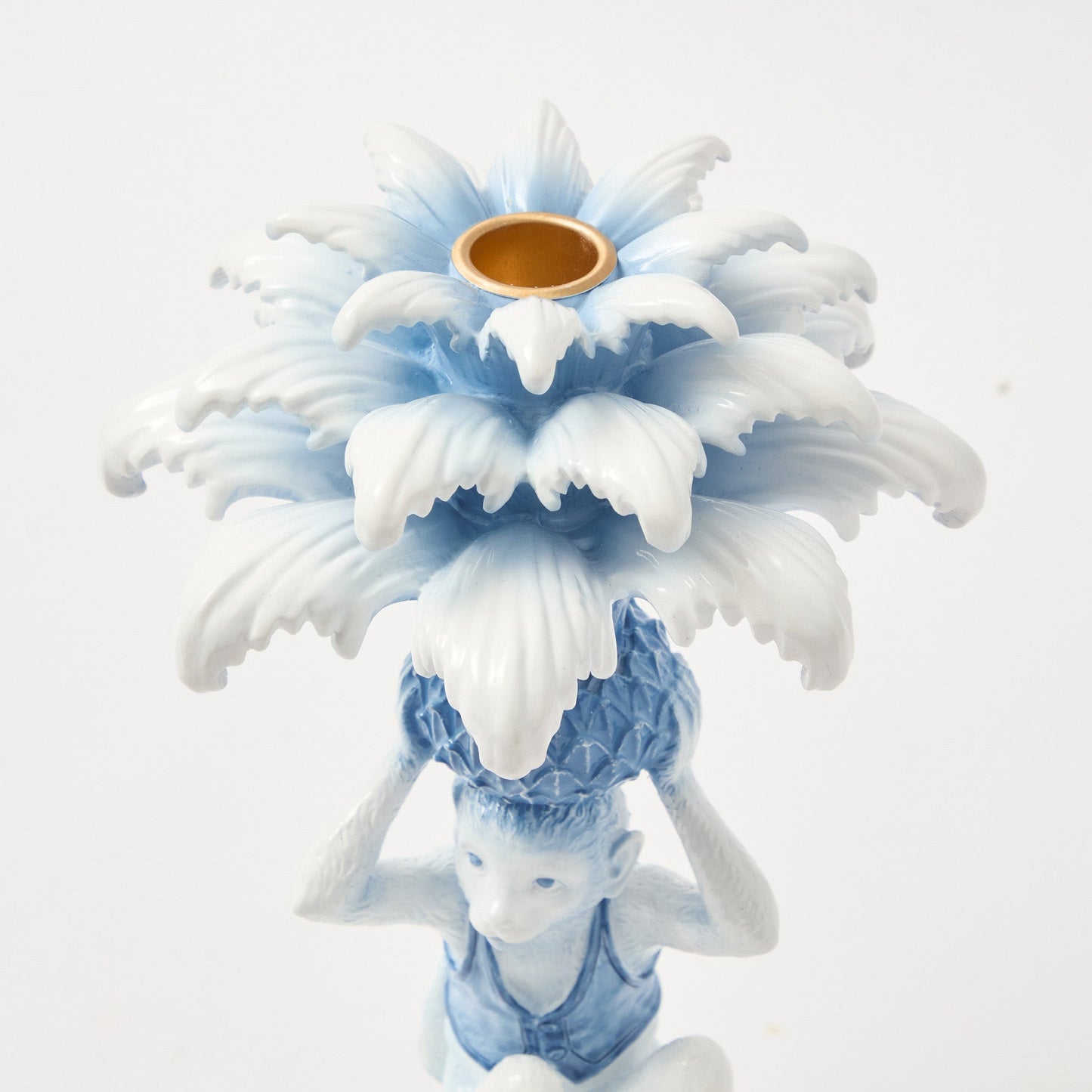 Portacandele Blue Monkey (coppia)