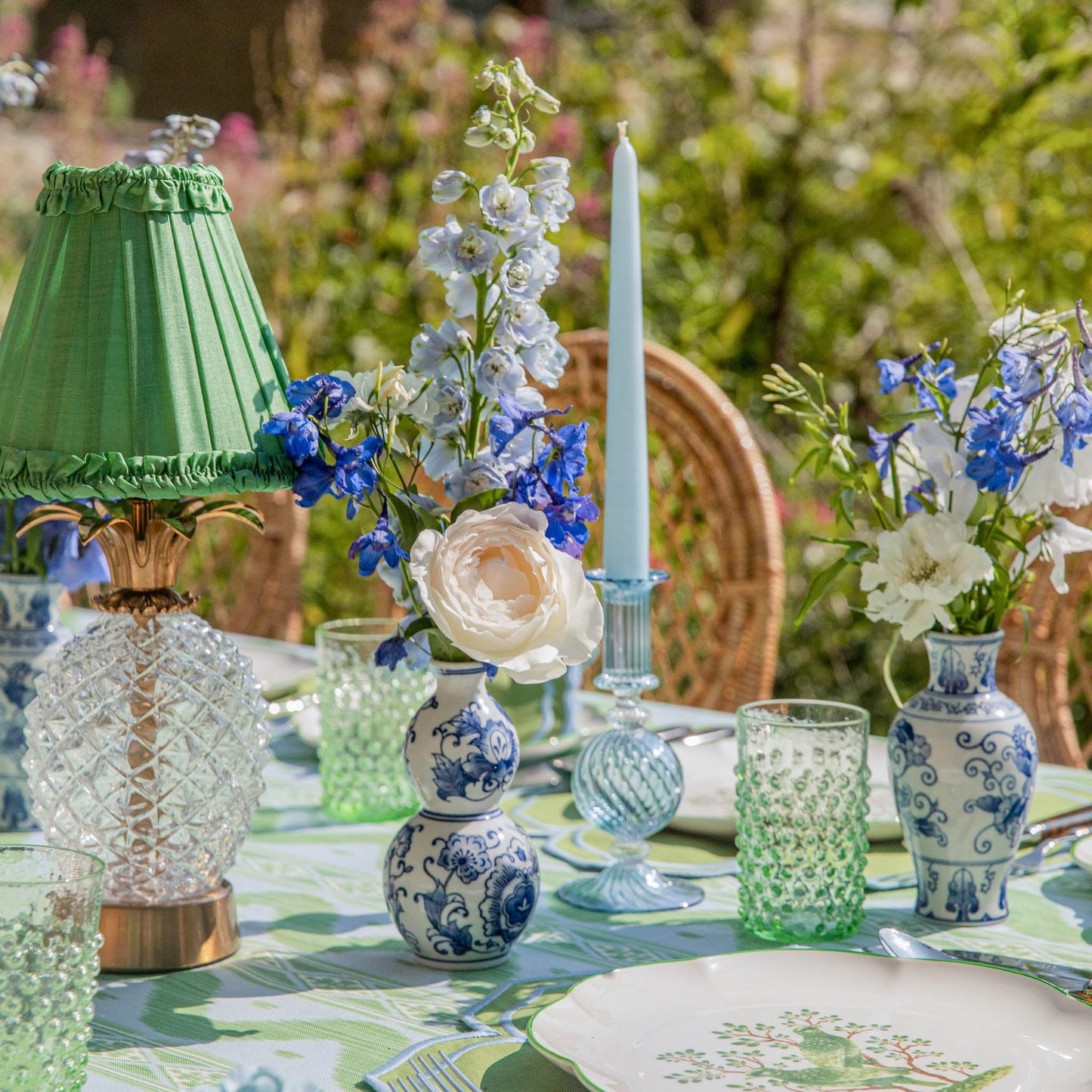 Set di candele Camille Azure (blu)