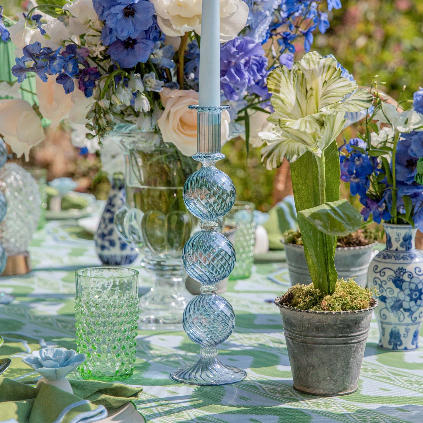 Set di candele Camille Azure (blu)