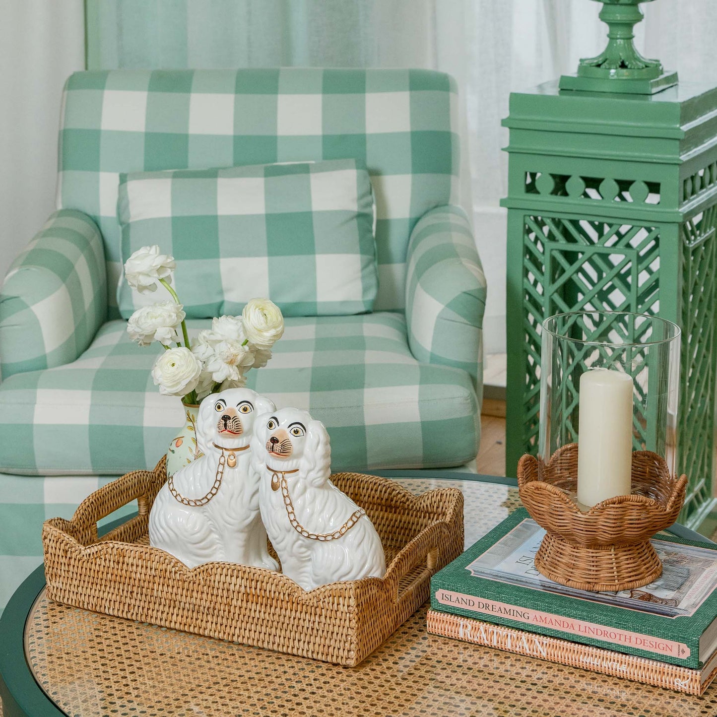 Cani Staffordshire bianchi (coppia)