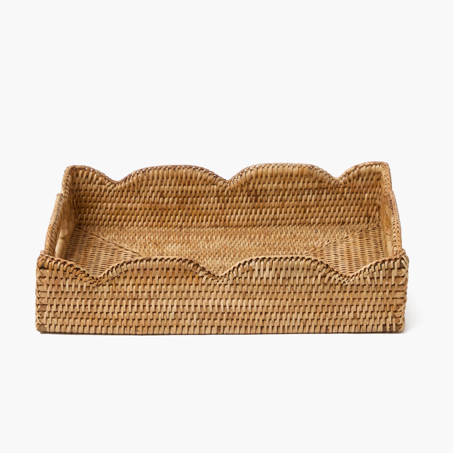Vassoio in rattan naturale medio