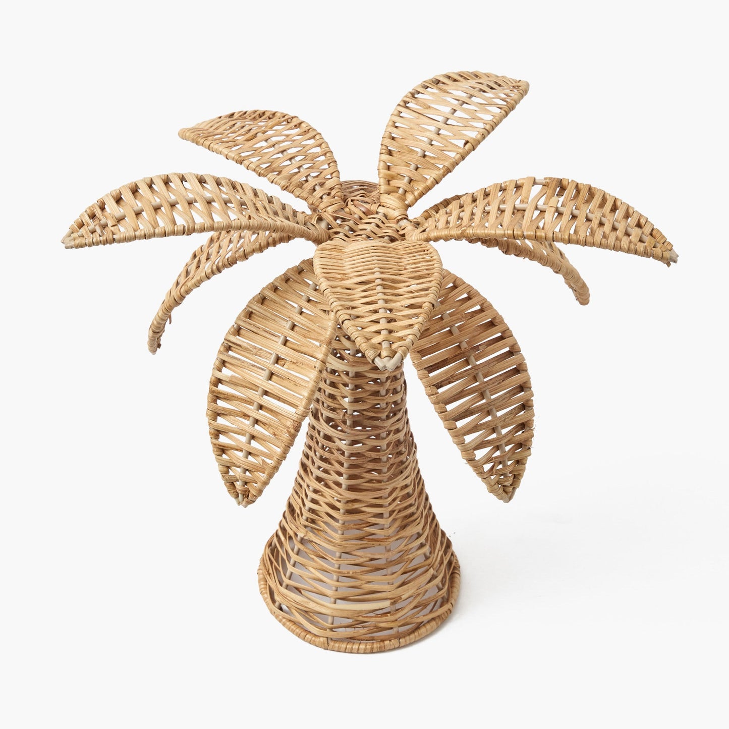 Piccola palma in rattan (coppia)