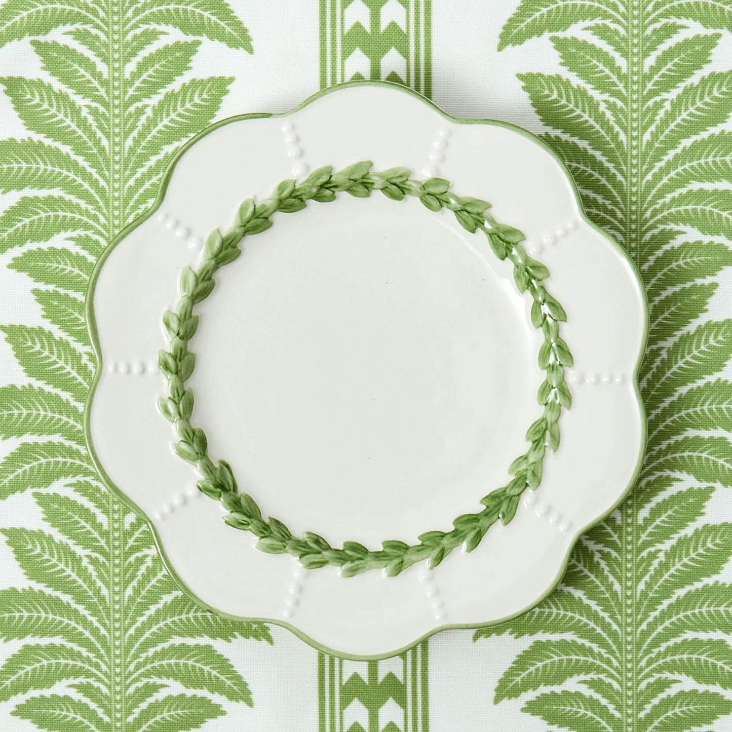 Piatti di benvenuto Green Laurel (set da 4)
