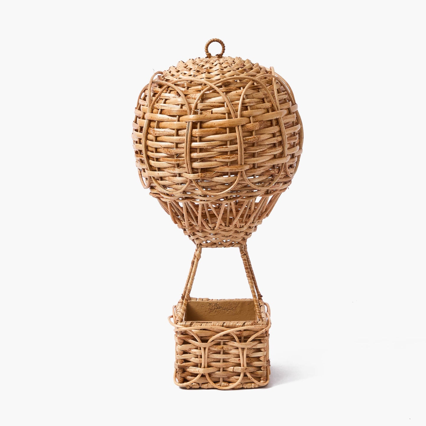 Mongolfiera in rattan