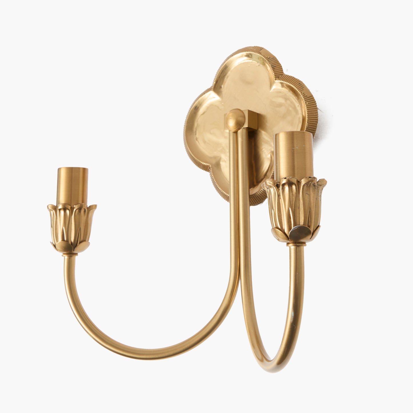 Lampada da parete doppia ricaricabile Quatrefoil