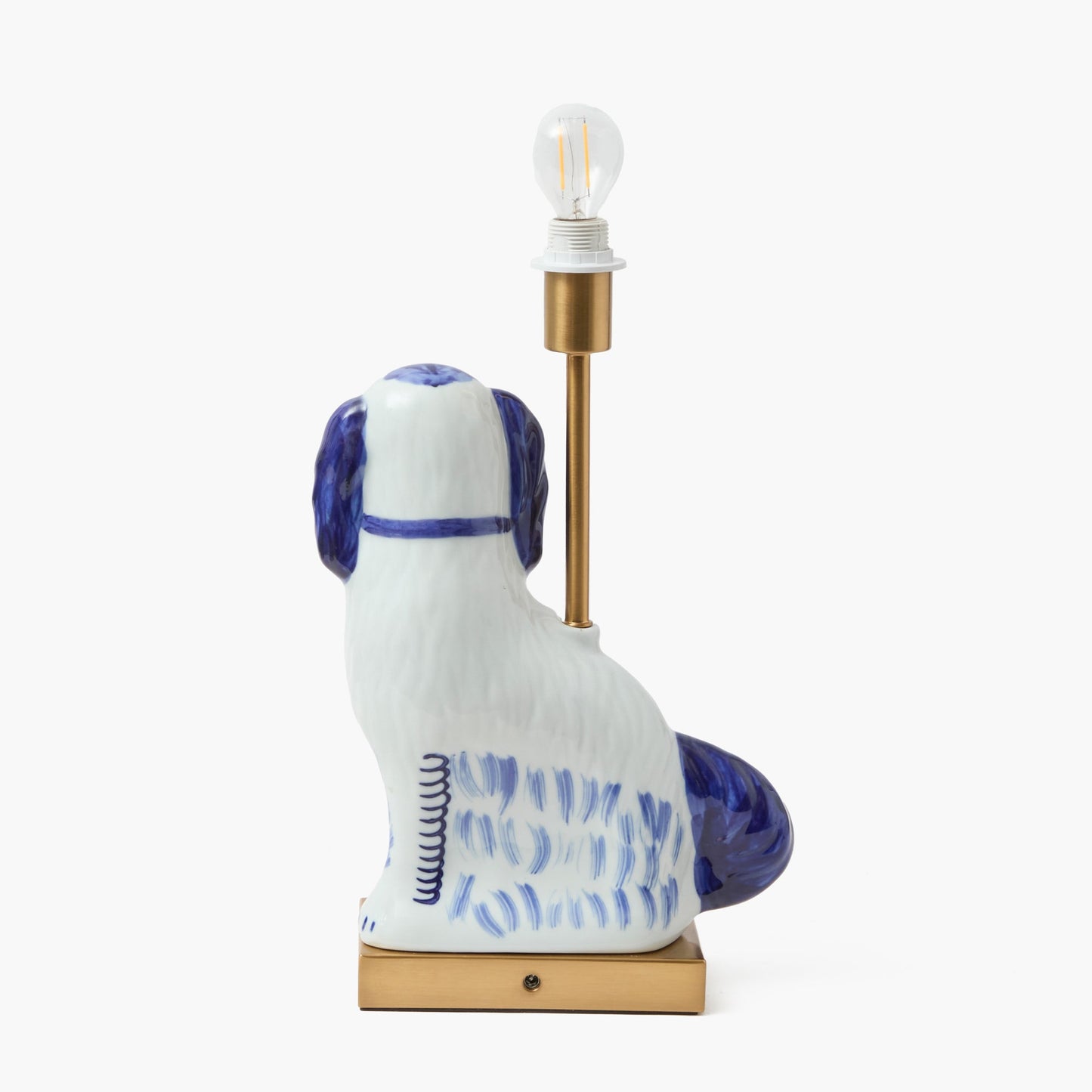 Lampada ricaricabile per cani Staffordshire (rivolta a destra)