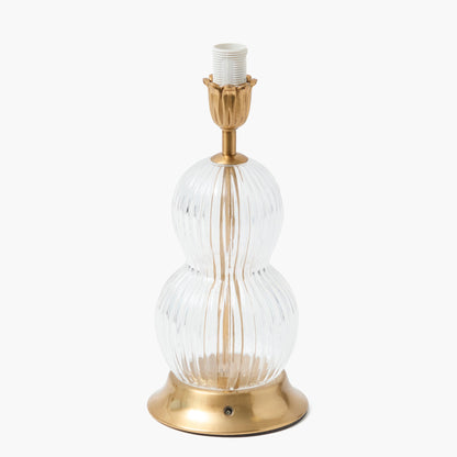 Lampada ricaricabile in vetro Bardot