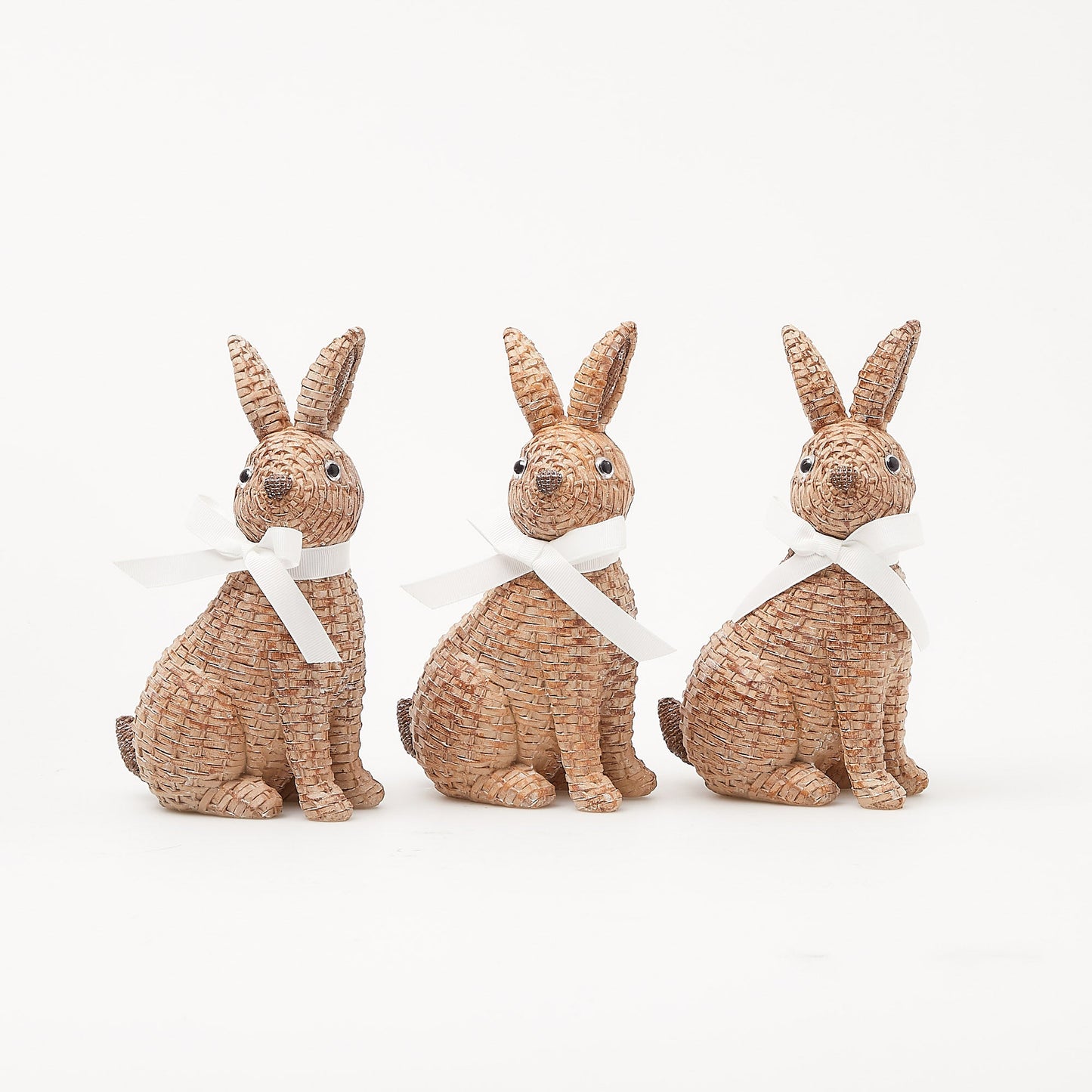 Piccolo coniglio in rattan (Trio)