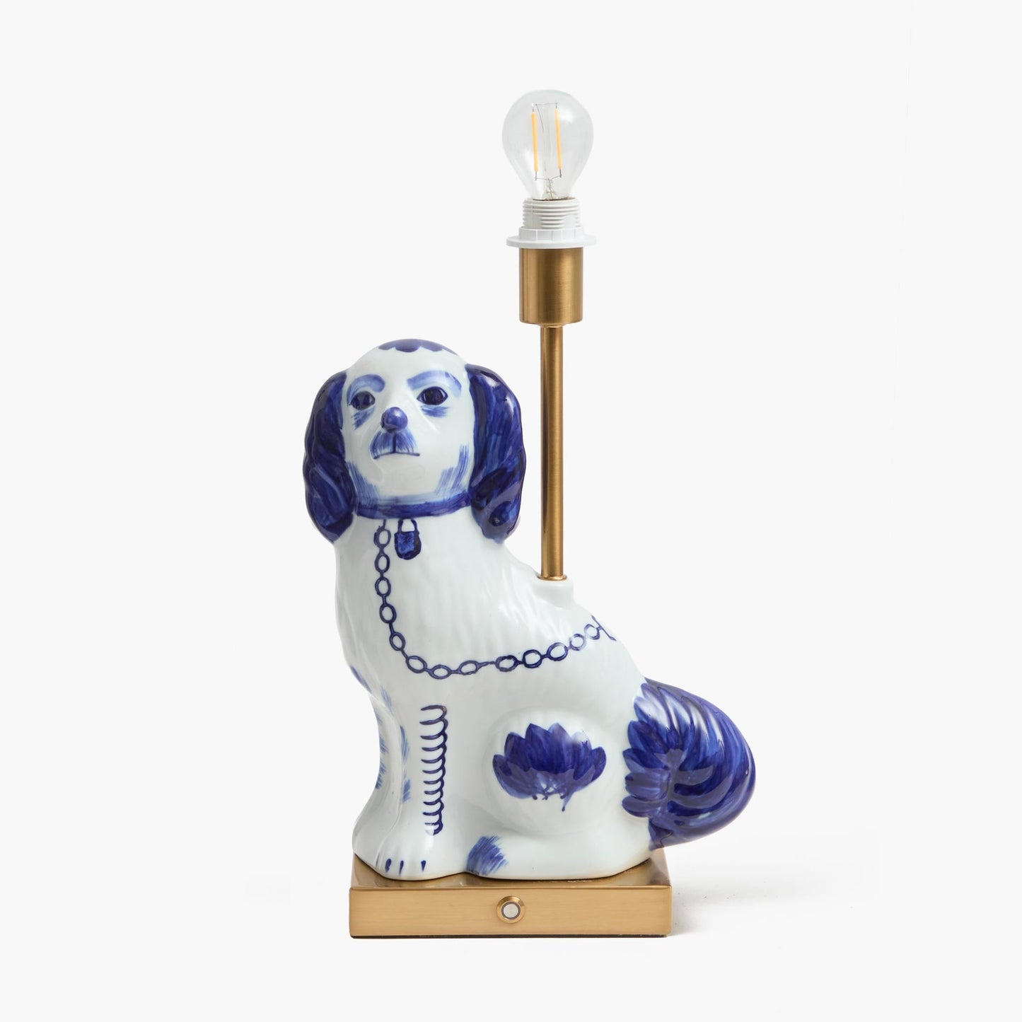 Lampada ricaricabile per cani Staffordshire (rivolta a sinistra)