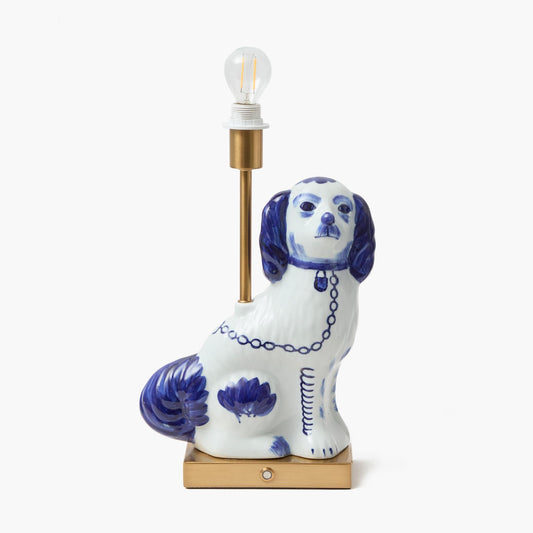 Lampada ricaricabile per cani Staffordshire (rivolta a destra)
