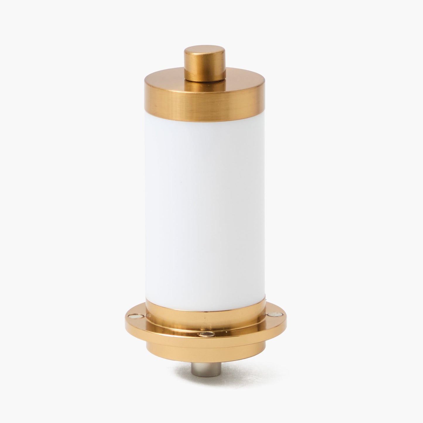 Lampada da parete doppia ricaricabile a quattro foglie con paralumi color crema (14 cm)