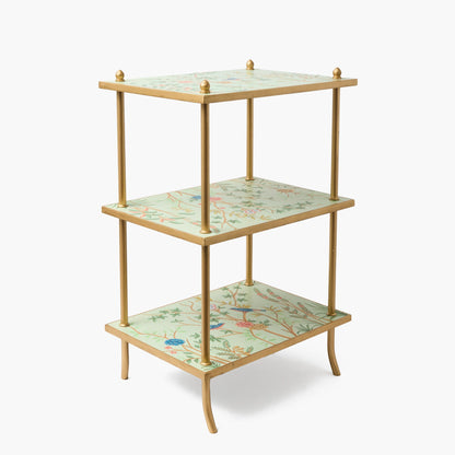Tavolino laterale Chinoiserie Tole