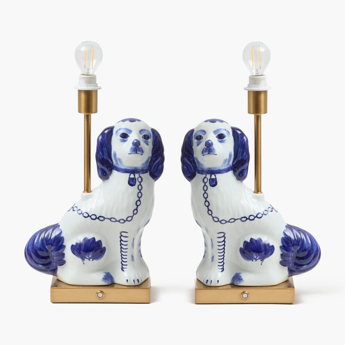 Lampada ricaricabile per cani Staffordshire (coppia)