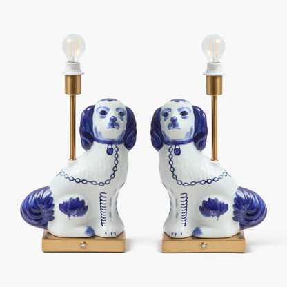 Lampada ricaricabile per cani Staffordshire (coppia)