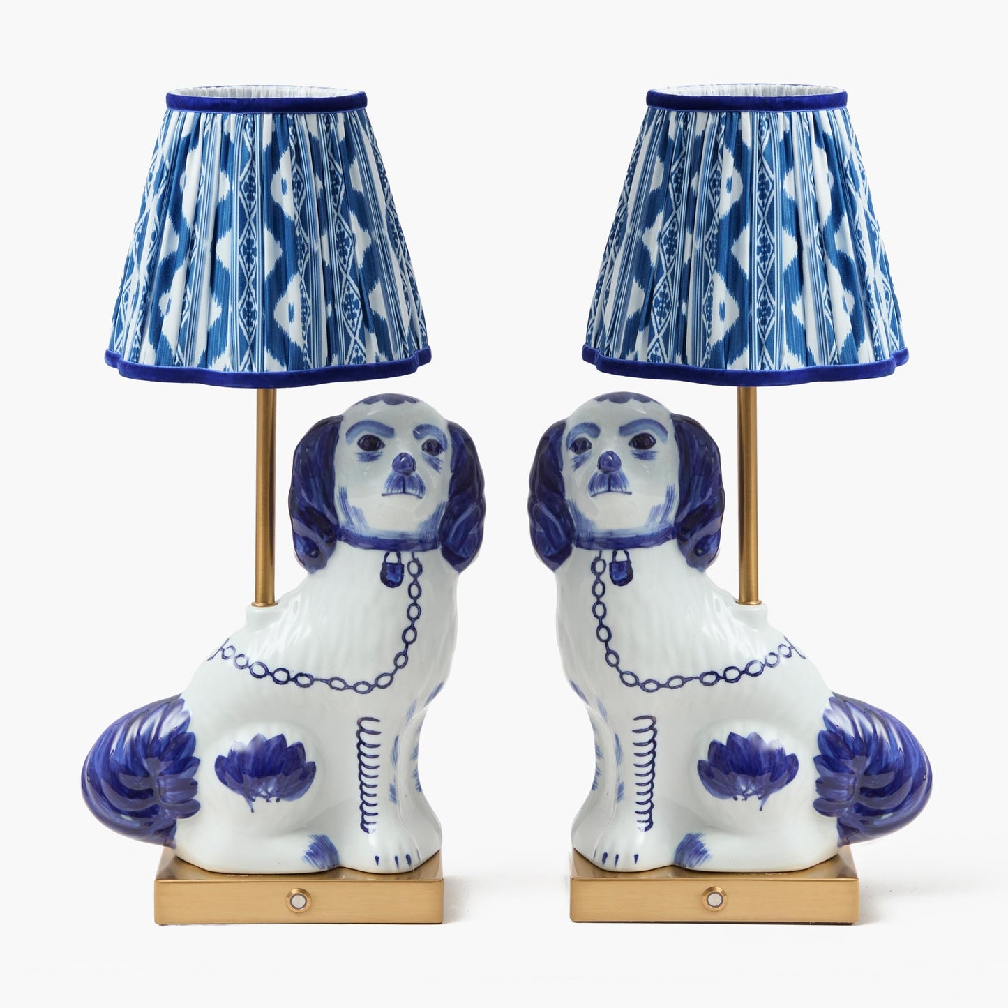 Lampada ricaricabile per cani Staffordshire (coppia)