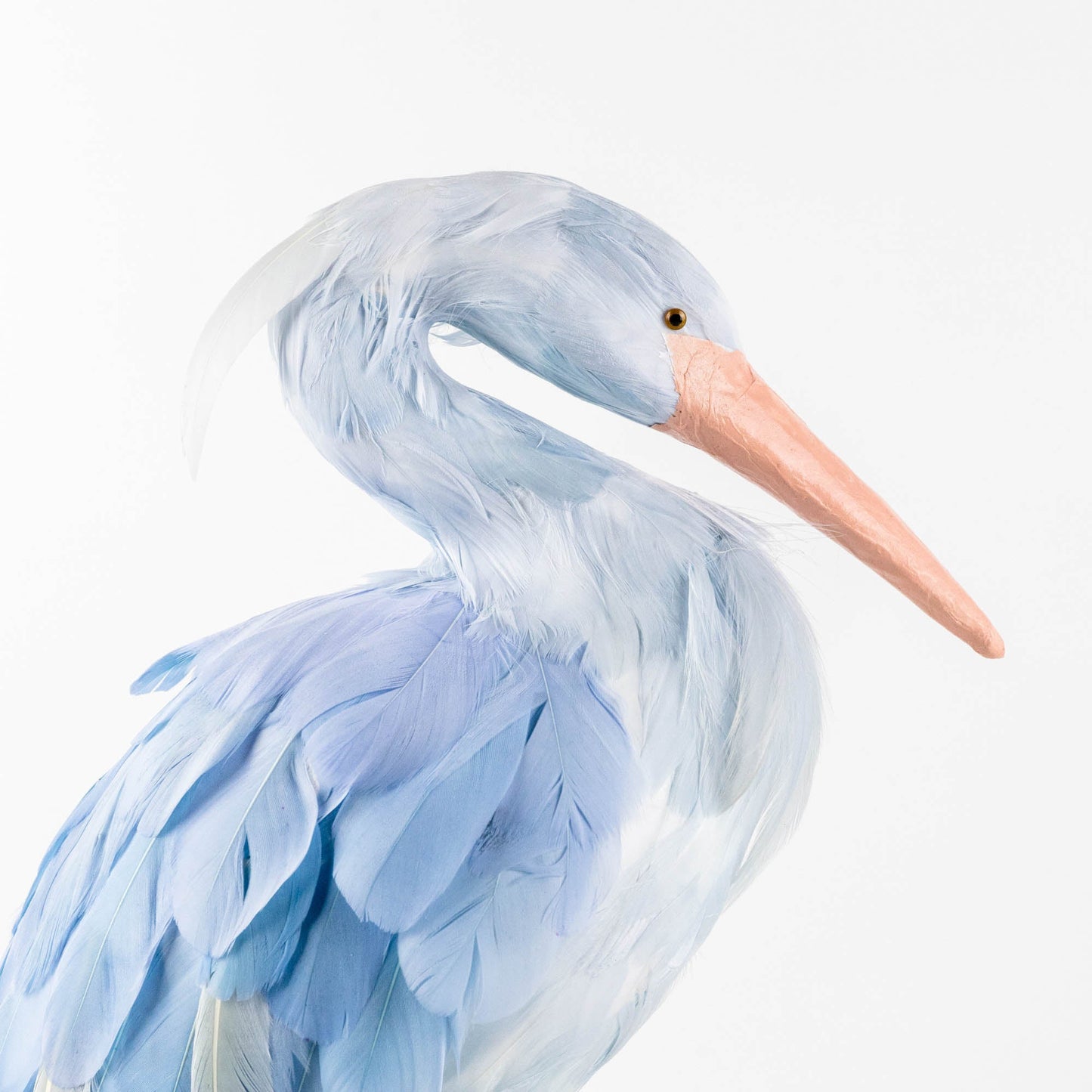Cicogna Saskia blu (coppia) - 44 cm