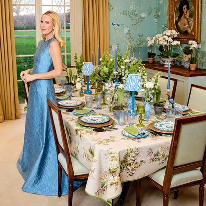 Set di candele Blue Parrot (blu polvere)