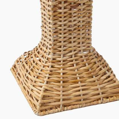 Refrigeratore per vino in rattan