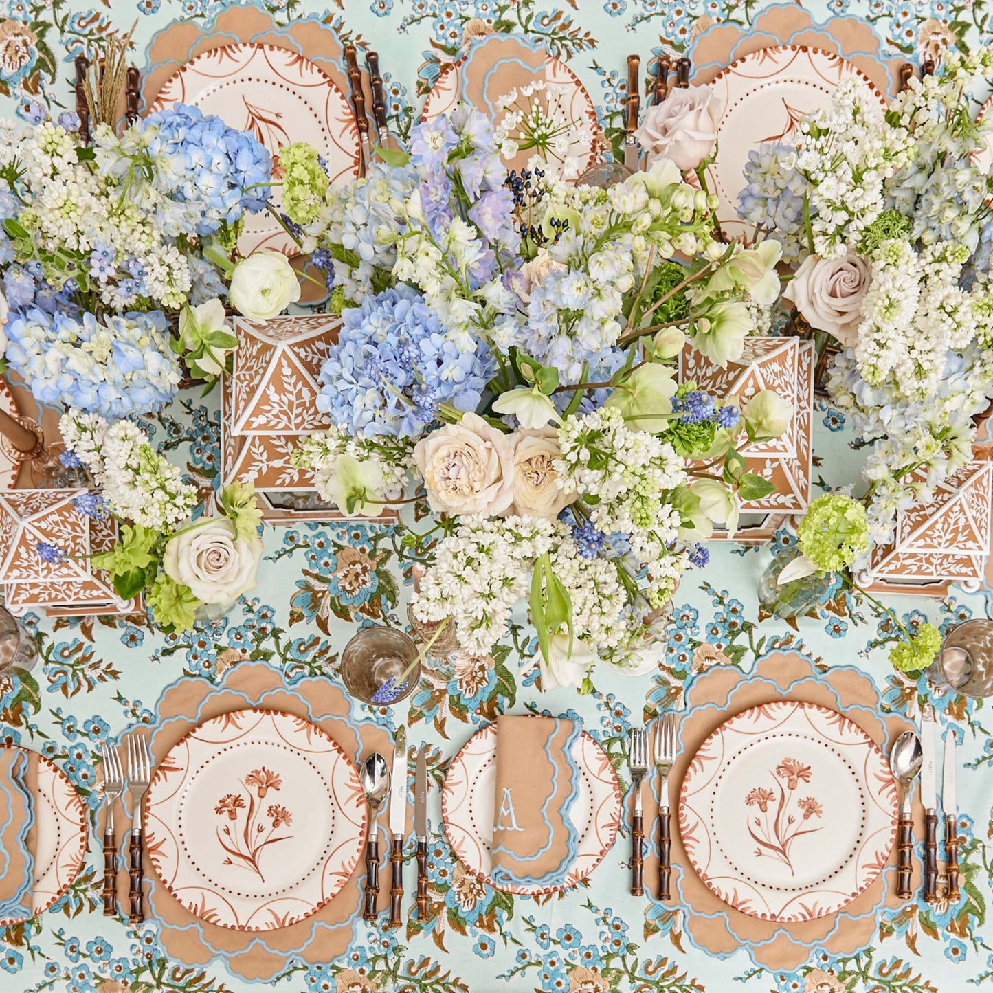 Tovaglia Sophia Blockprint