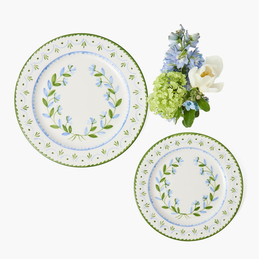 Piatto di antipasti Josephine Green &amp; Blue