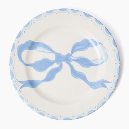 Piatto piano Marilyn Blue Bow