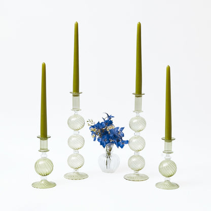 Set di candele Camille Olive (verde mela)