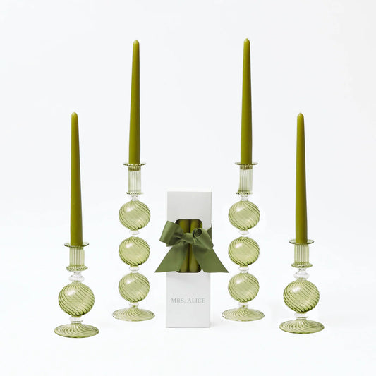Set di candele Camille Olive (verde mela)