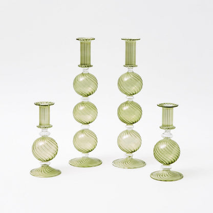Set di candele Camille Olive (verde mela)