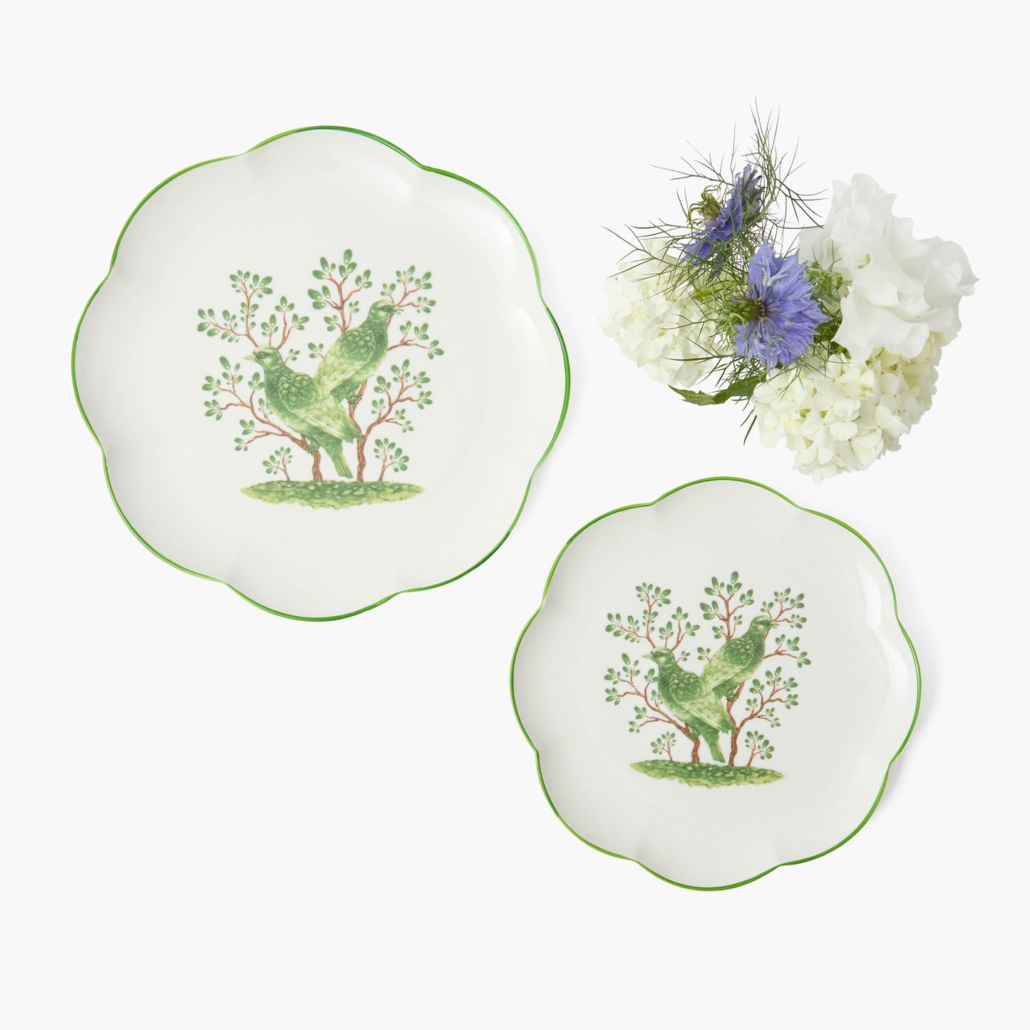 Piatti iniziali Singing Bird (set da 4)
