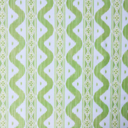 Tovaglia Ikat blu e verde