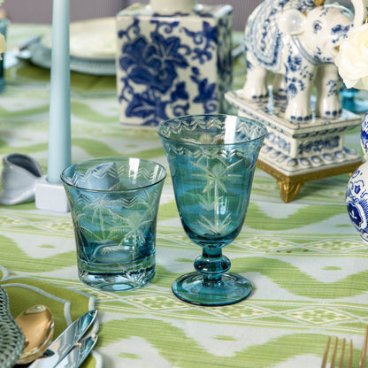 Bicchieri Blue Palm (set da 8)