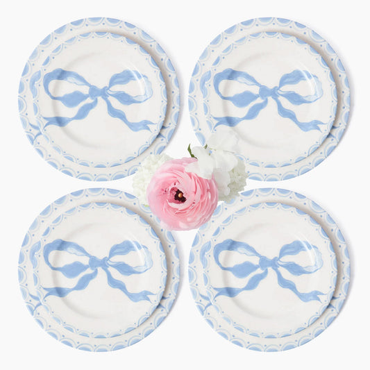 Piatti da portata e da antipasto Marilyn Blue Bow (set da 8)