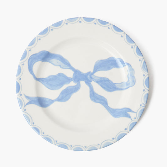 Piatto piano Marilyn Blue Bow