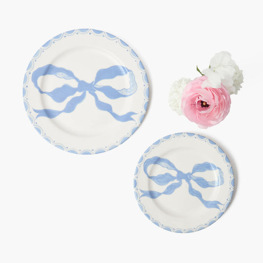 Piatto iniziale Marilyn Blue Bow