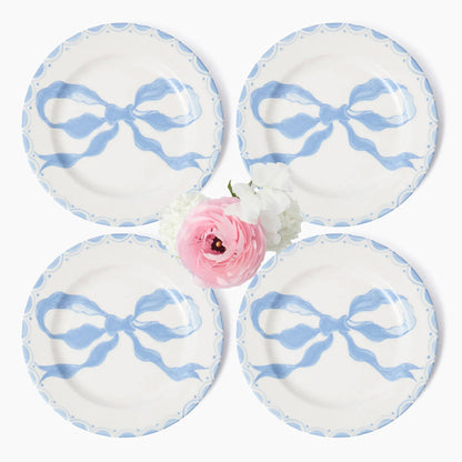Piatti da portata Marilyn Blue Bow (set da 4)