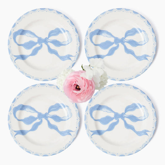 Piatti da portata Marilyn Blue Bow (set da 4)