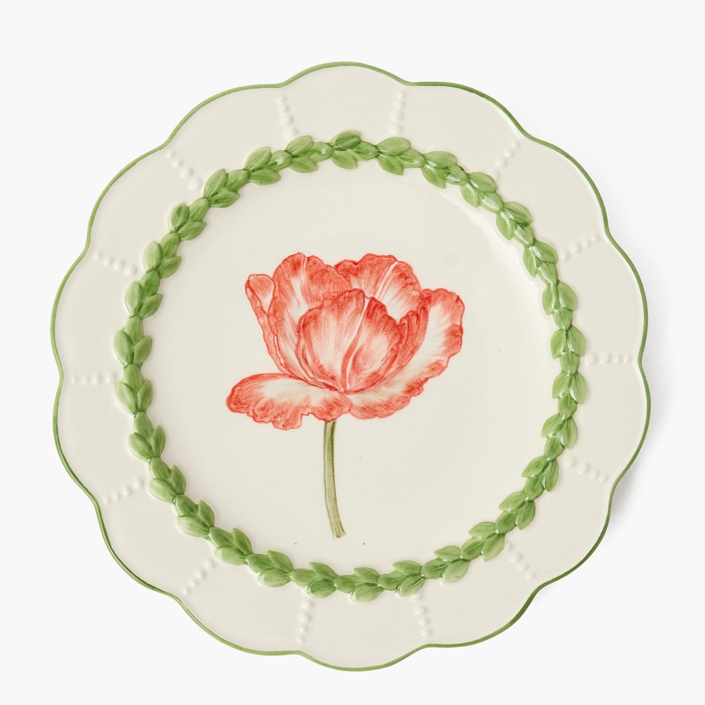 Piatti da portata Green Laurel Tulip (set da 4)
