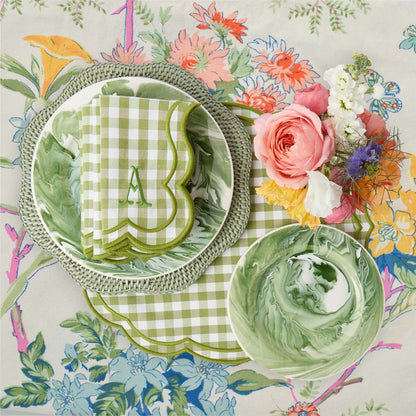 Piattini antipasto marmorizzati Julia Green (set da 4)