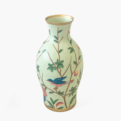 Vasi Chinoiserie Tole Bud (set di 3)