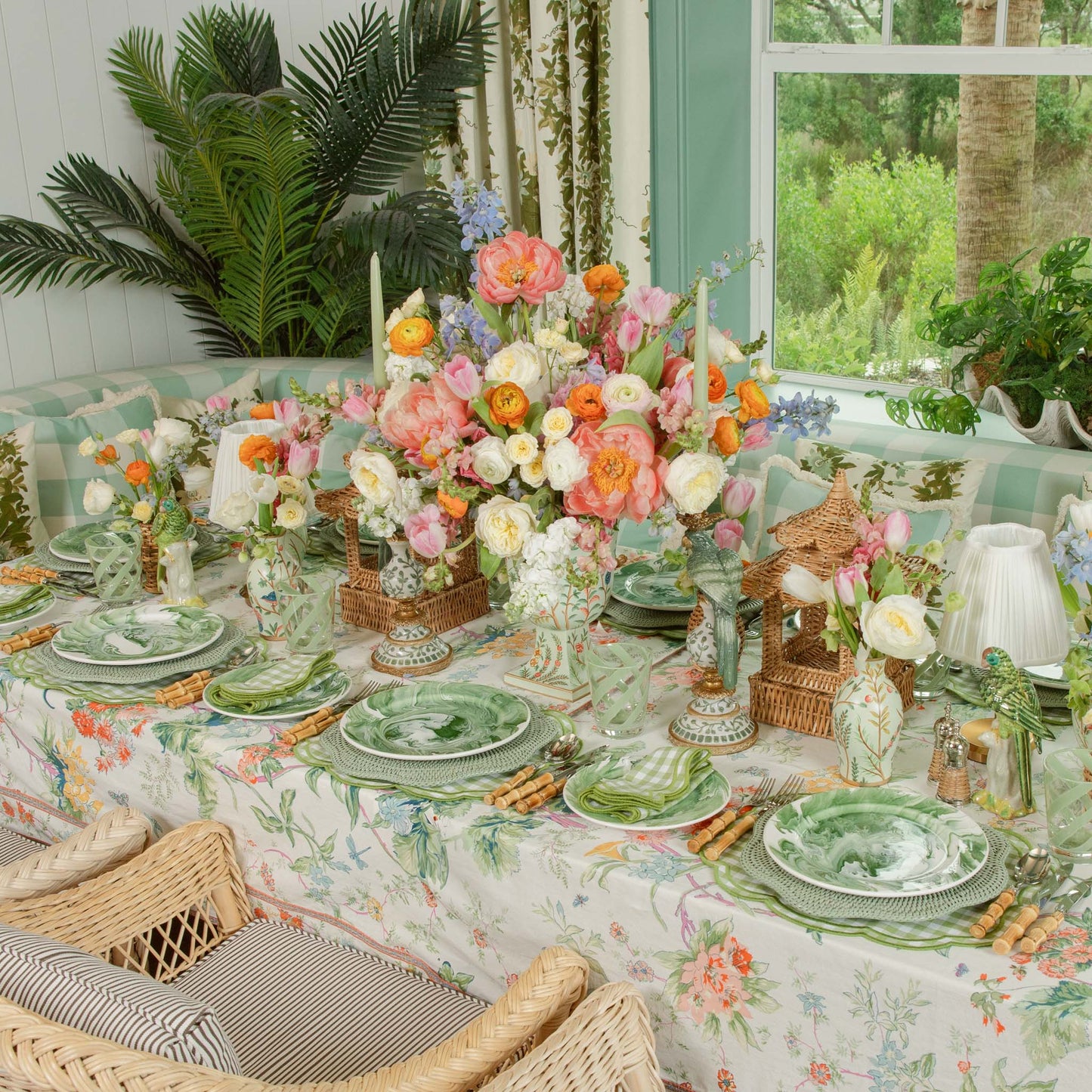 Piattini antipasto marmorizzati Julia Green (set da 4)